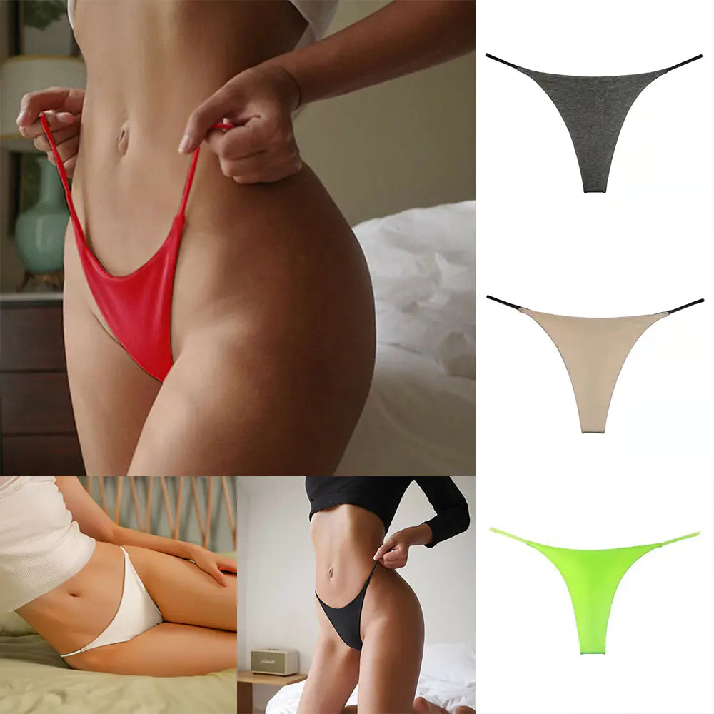 Low Waist Lift Buttocks Thong for Women