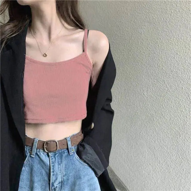 Casual Sleeveless Solid Color Women's Street Vest