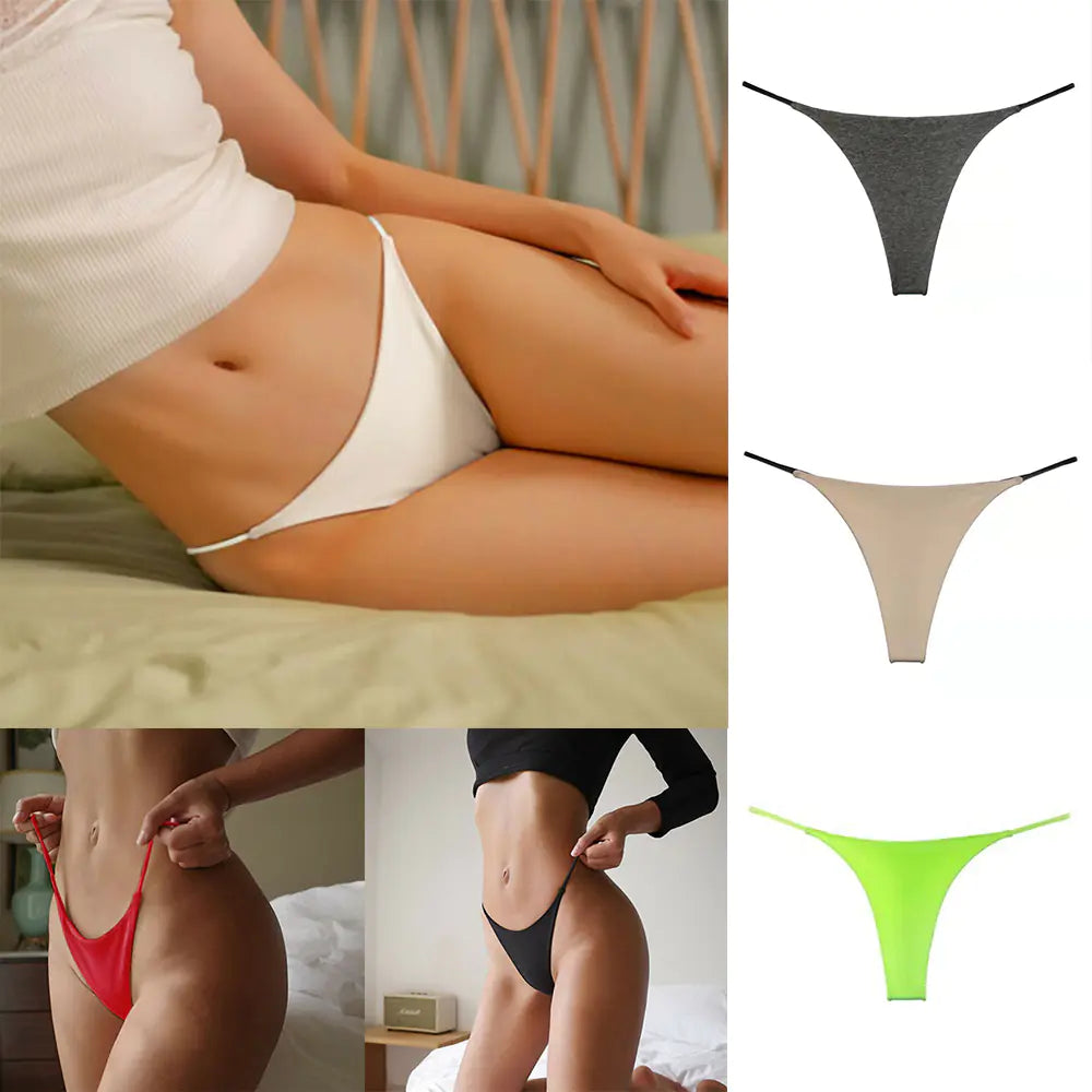 Low Waist Lift Buttocks Thong for Women