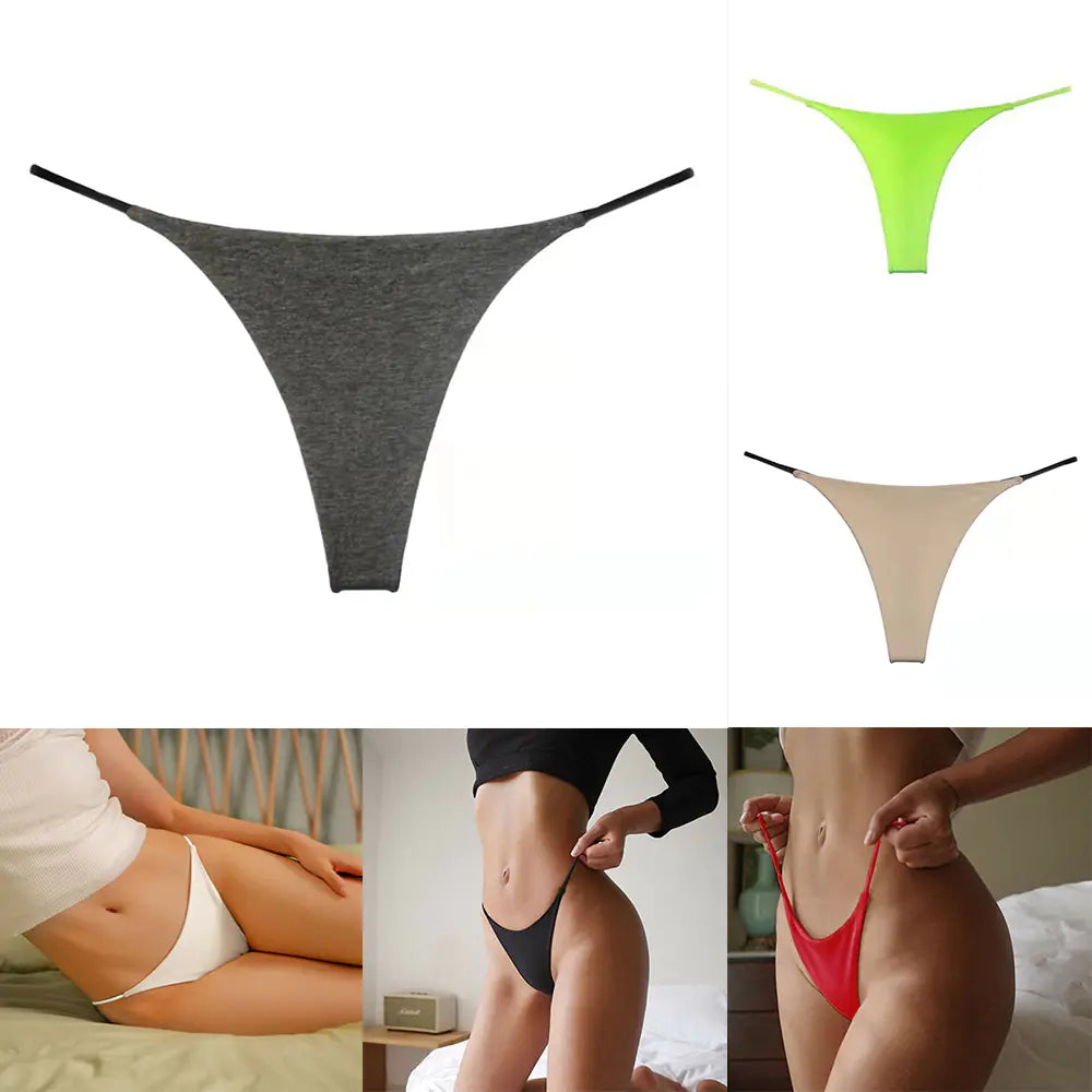 Low Waist Lift Buttocks Thong for Women
