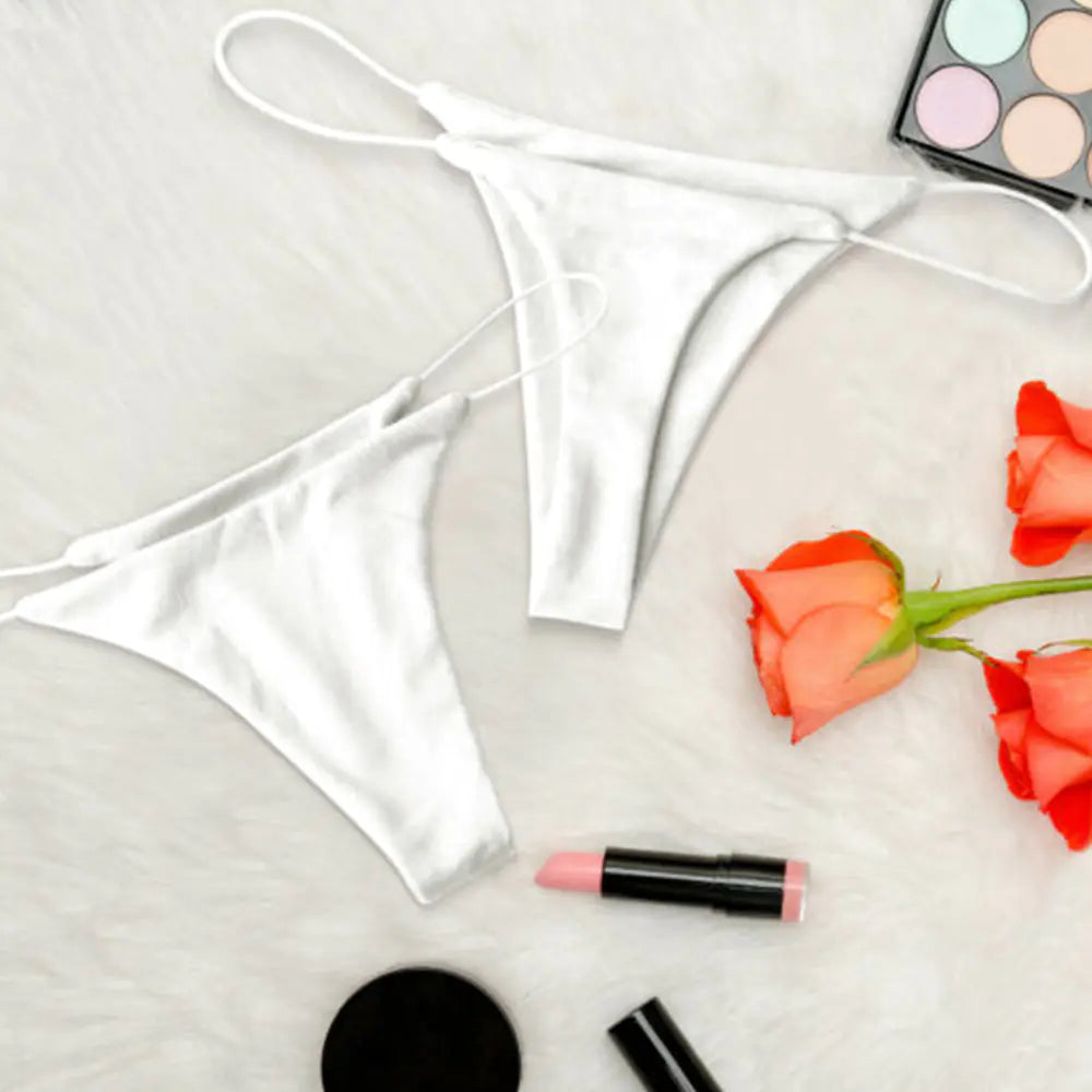 Low Waist Lift Buttocks Thong for Women
