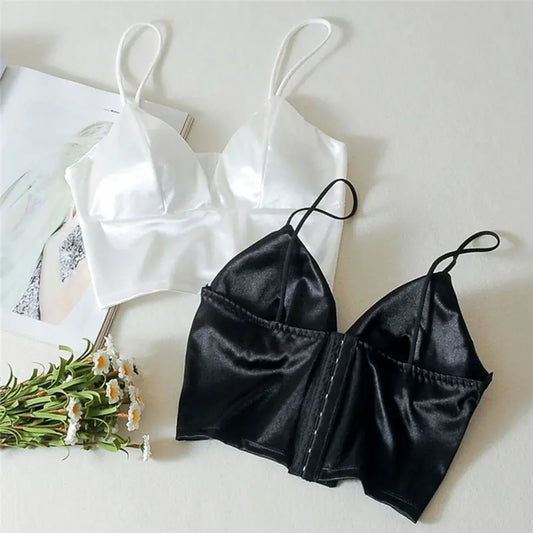 Stylish Women's Casual Tubular Lace-up Sling Bra