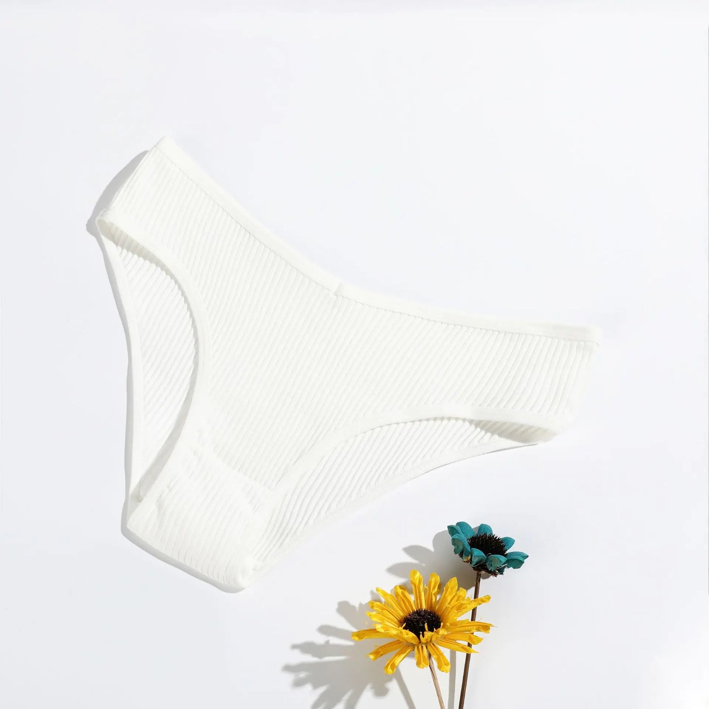 New V-Shaped Women's Cotton Low-Rise Breathable Briefs