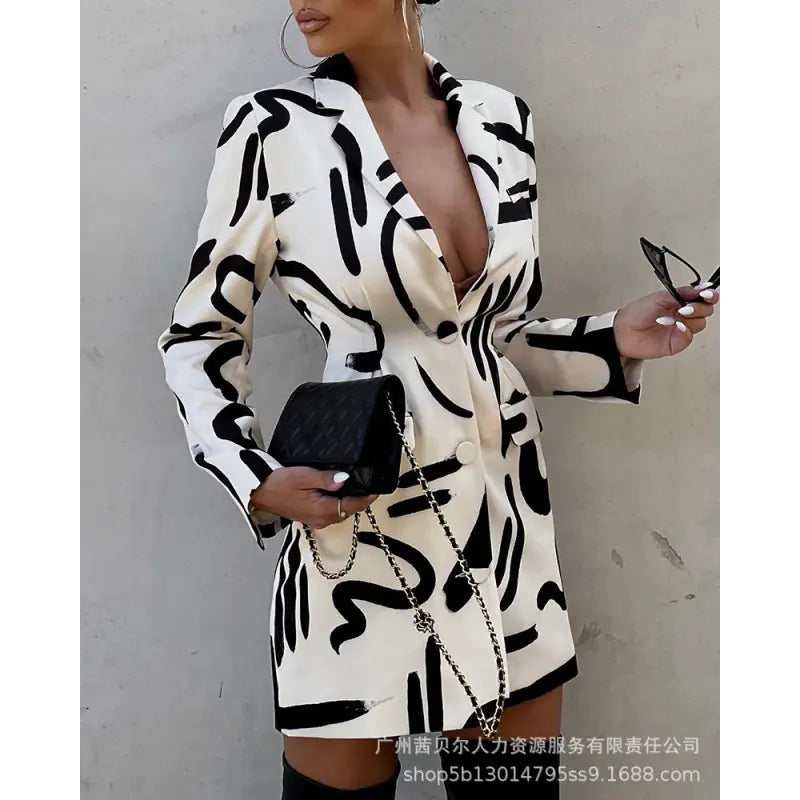 2023 Women's Long Sleeve Cardigan & Bodycon Dress Set