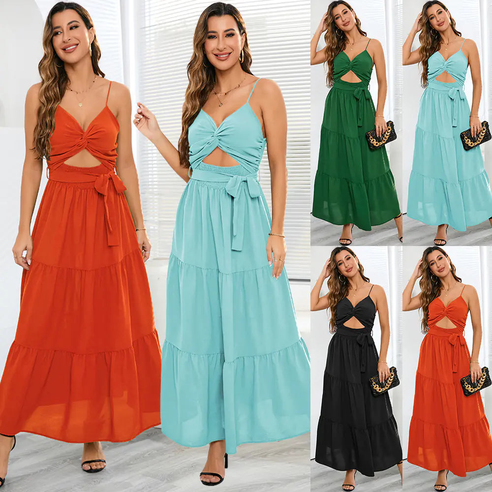 2023 Summer Fashion Slim Fit Strapless Dress