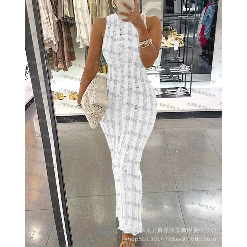 2023 Women's Long Sleeve Cardigan & Bodycon Dress Set
